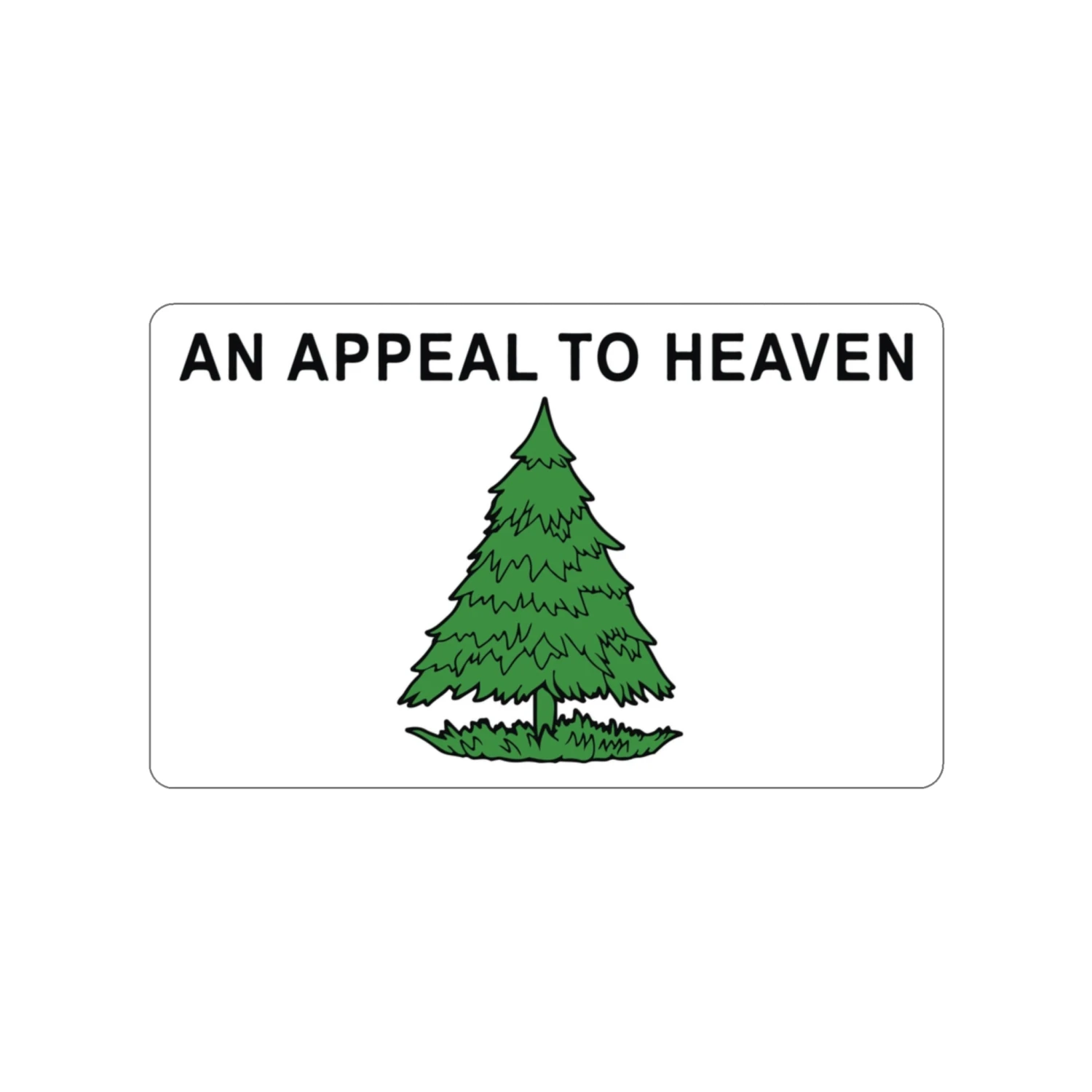 An Appeal To Heaven Flag Decal (indoor And Outdoor Use) - Image 8