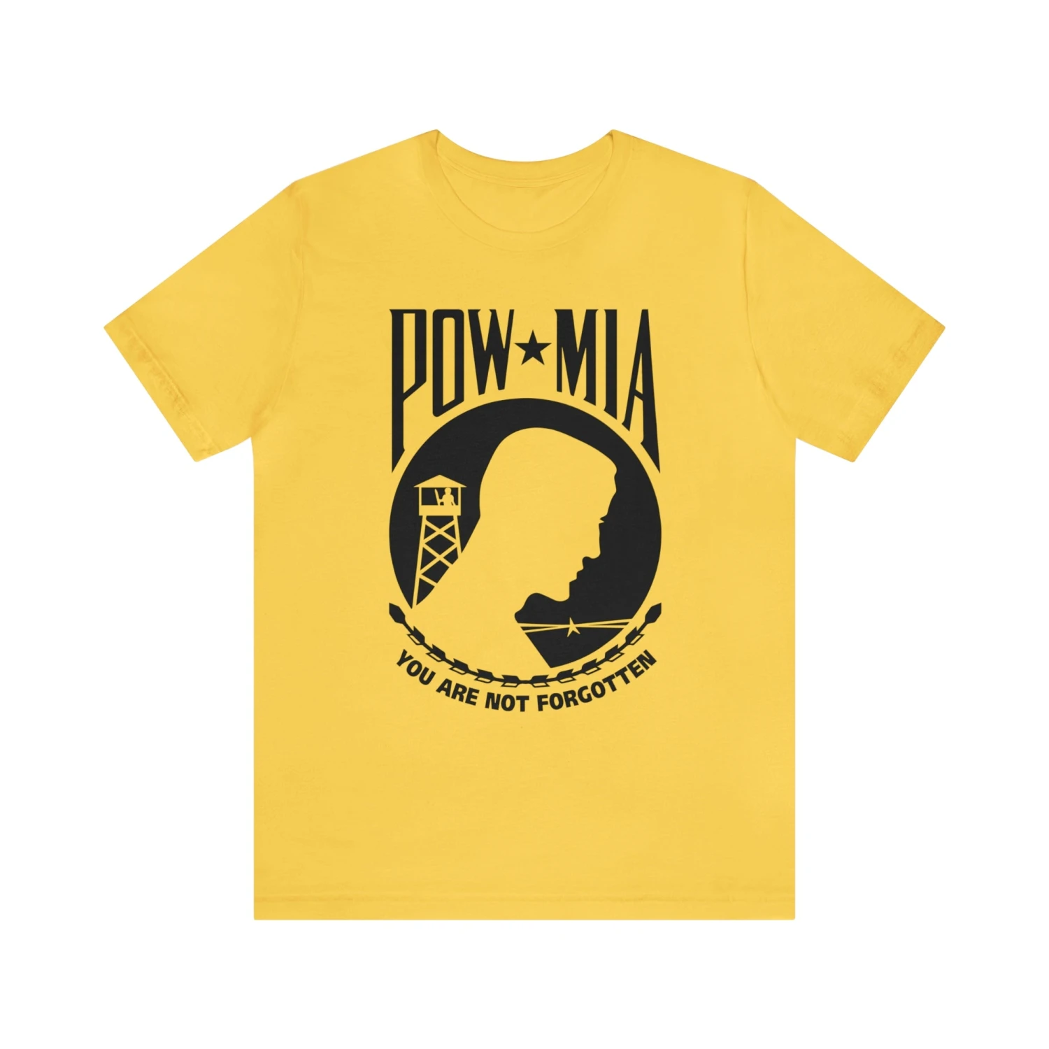 POW-MIA T Shirt: Bella + Canvas 3001 - Image 15