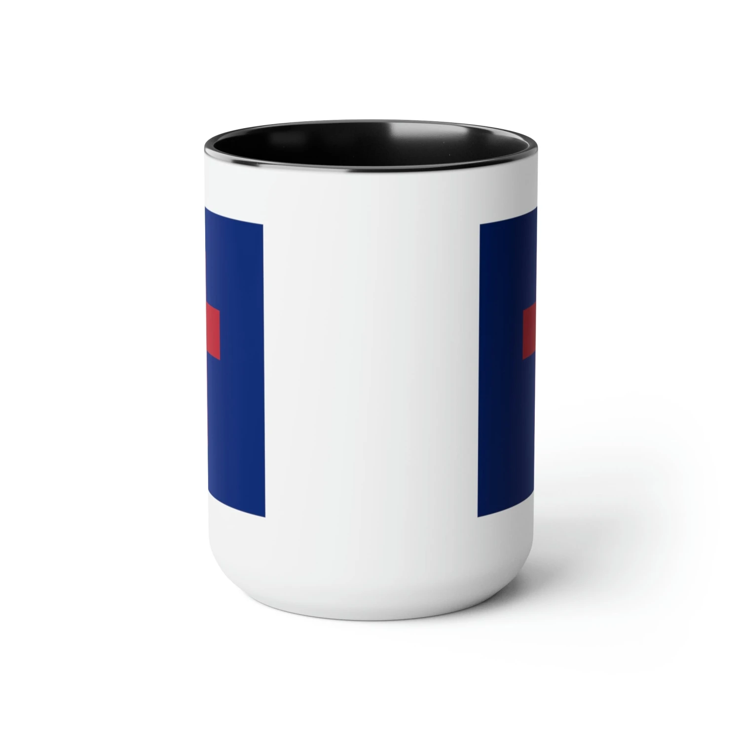 Two-Tone Christian Flag Coffee Mugs, 15oz - Image 7