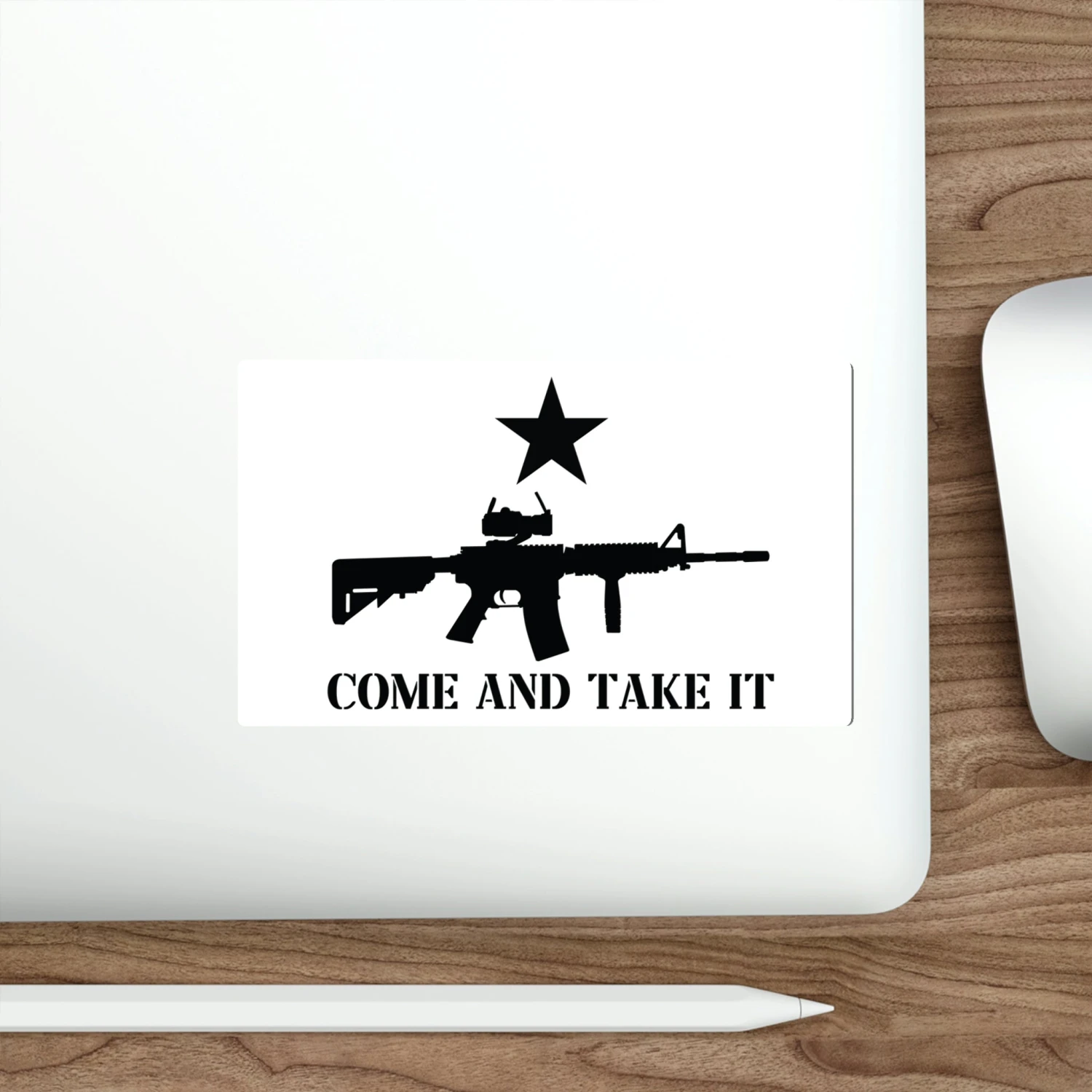 Come And Take It AR-15 Flag Decal (indoor And Outdoor Use) - Image 17