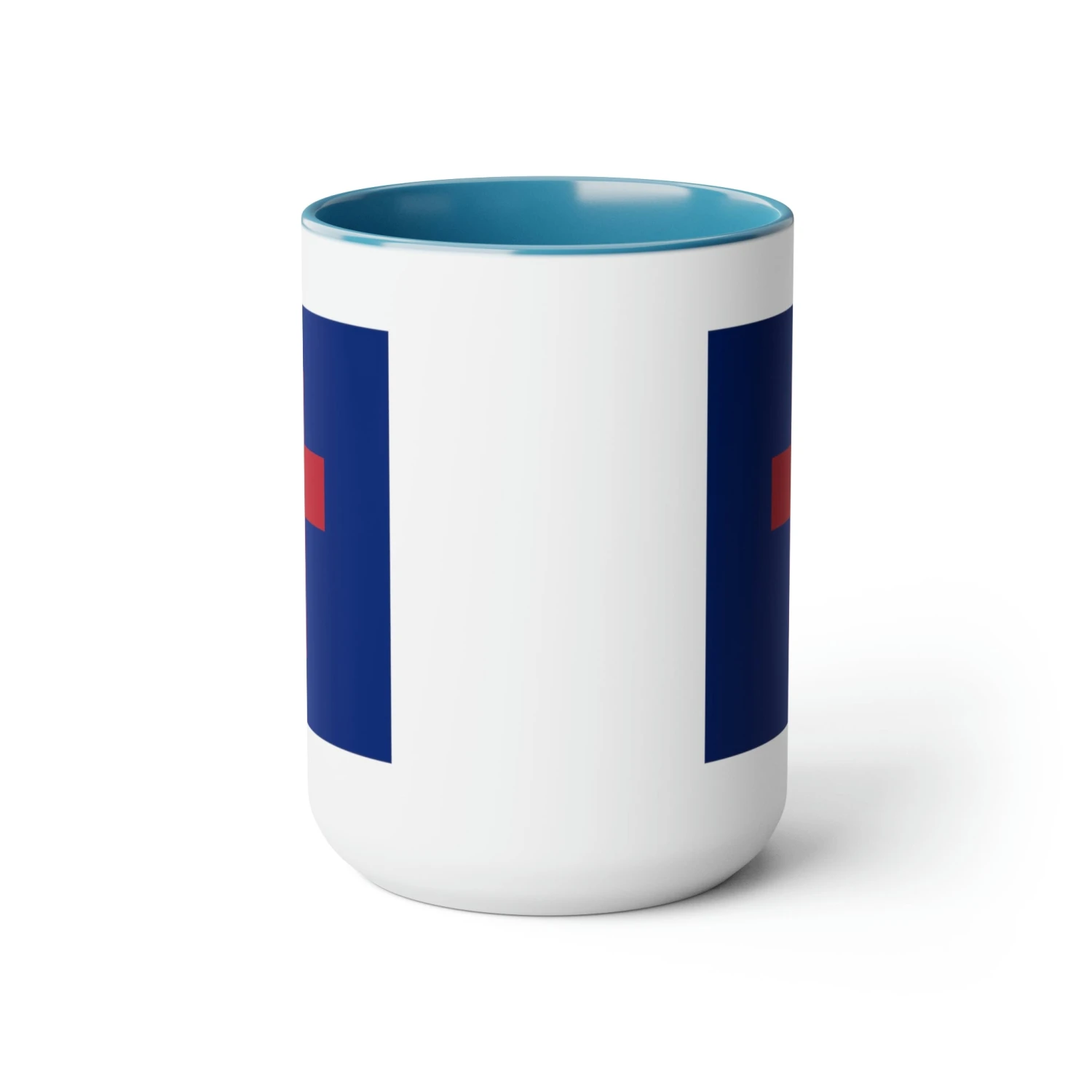 Two-Tone Christian Flag Coffee Mugs, 15oz - Image 12