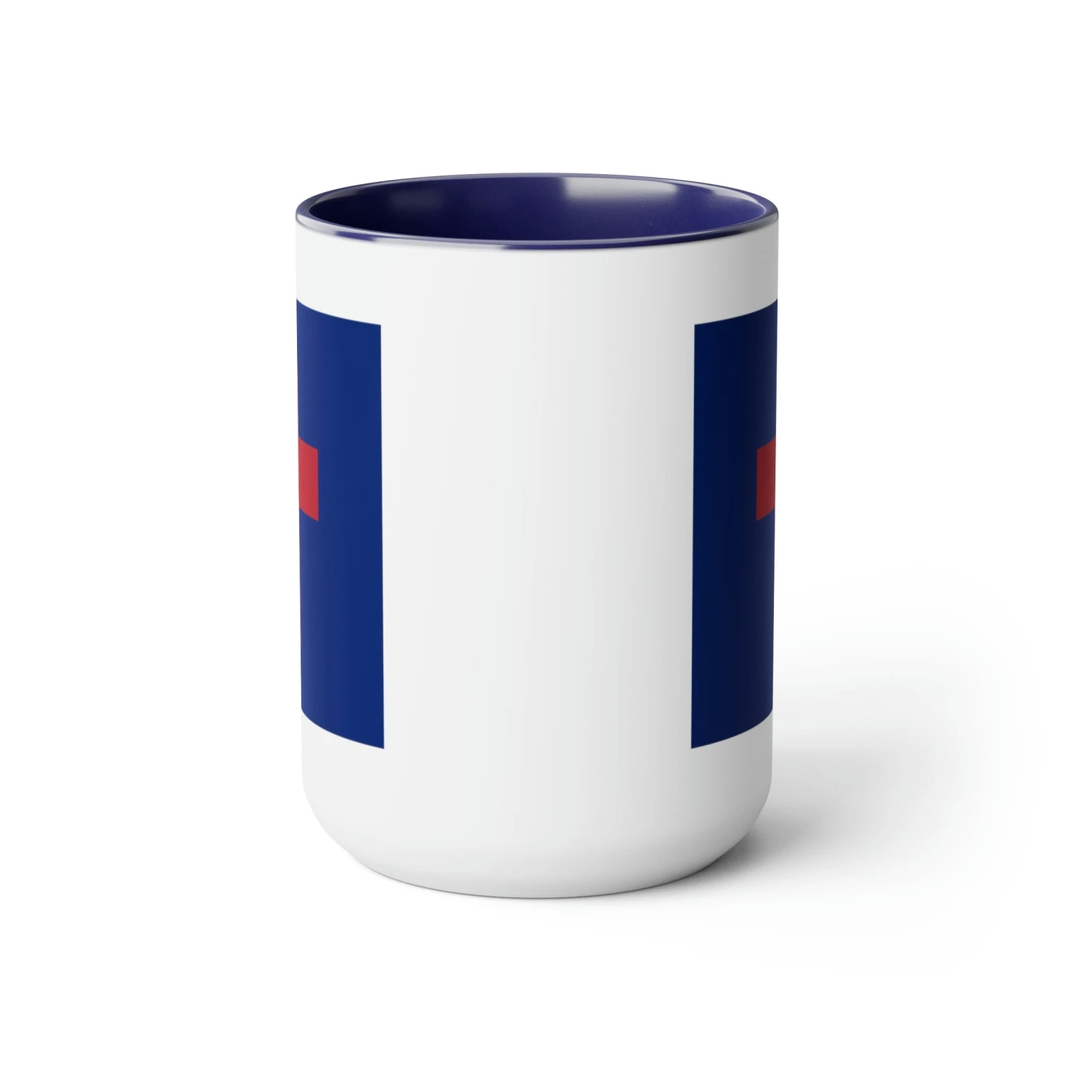Two-Tone Christian Flag Coffee Mugs, 15oz - Image 2