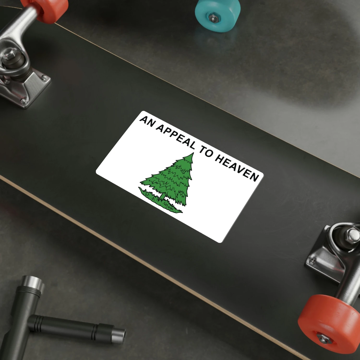 An Appeal To Heaven Flag Decal (indoor And Outdoor Use) - Image 3