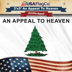 An Appeal To Heaven Flag (3x5 Foot) Double-sided Embroidered