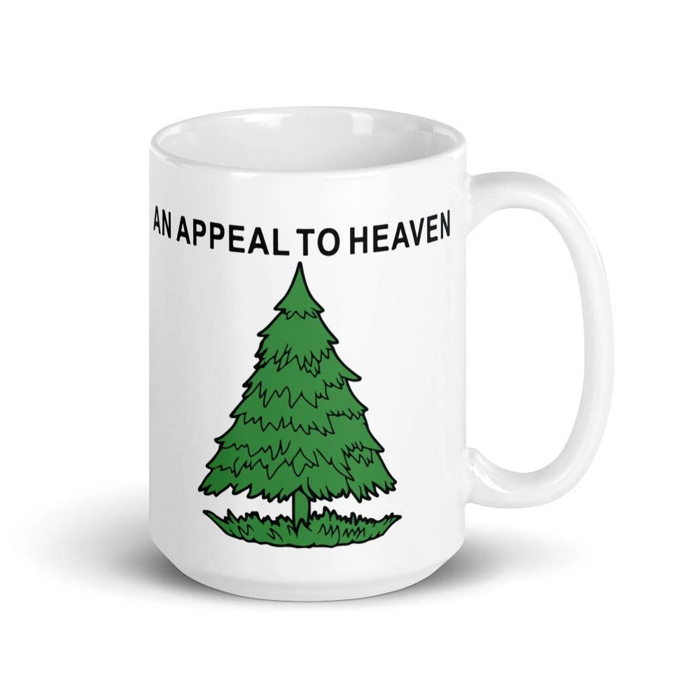An Appeal To Heaven Mugs - 15 Oz. Or 11 Oz. Glossy White - Image 2