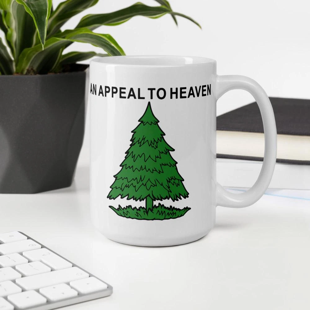 An Appeal To Heaven Mugs - 15 Oz. Or 11 Oz. Glossy White - Image 4