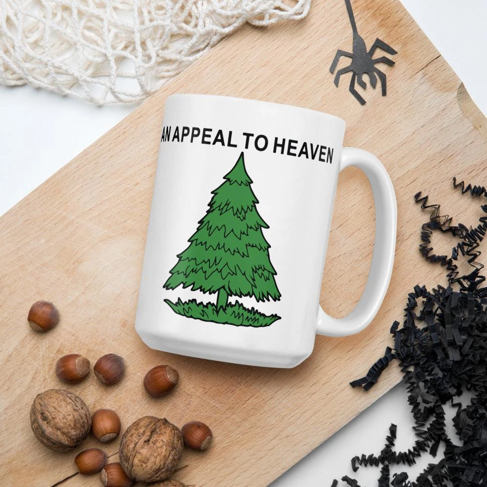 An Appeal To Heaven Mugs - 15 Oz. Or 11 Oz. Glossy White - Image 5