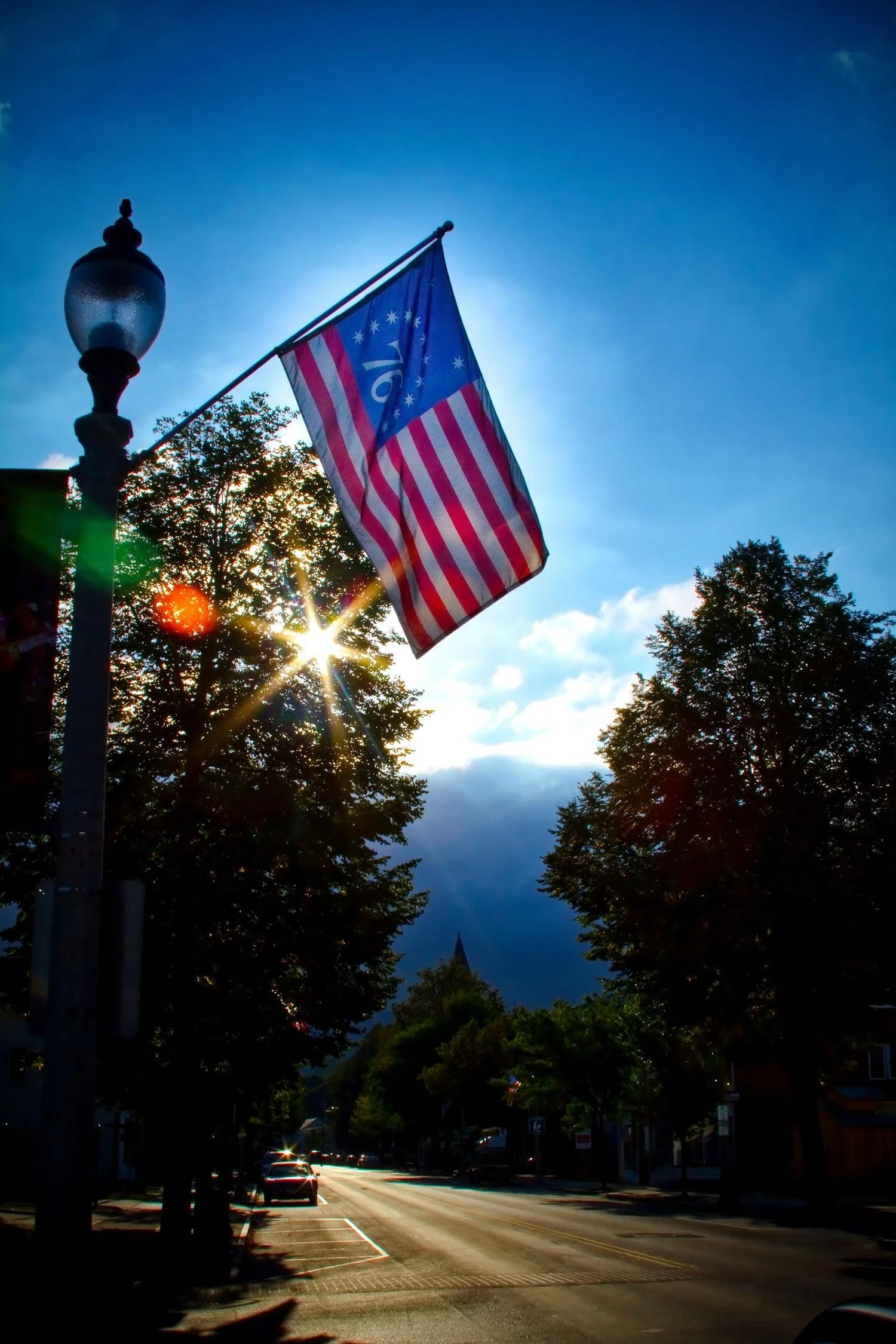 Bennington Flag (Embroidered Stars & Sewn Stripes) - Image 3
