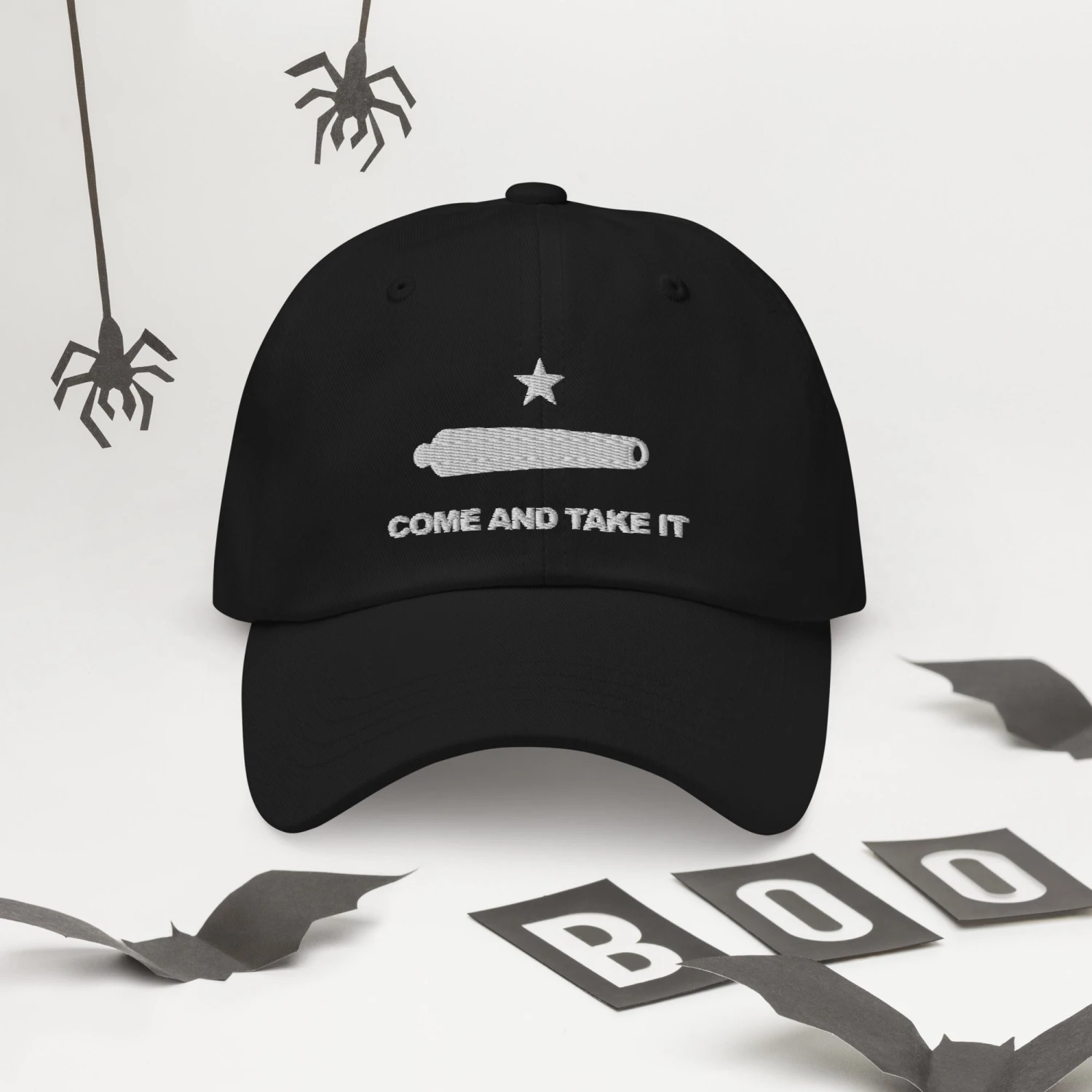 Dad Hat - Come And Take It (White Embroidered) - Image 5