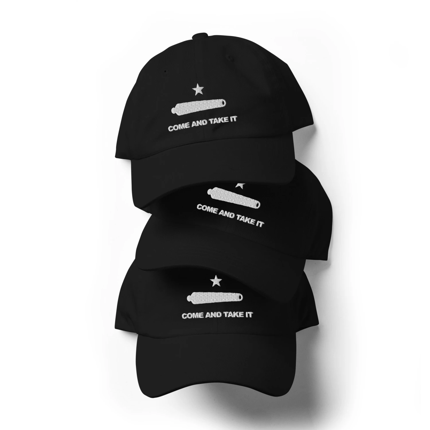 Dad Hat - Come And Take It (White Embroidered) - Image 9