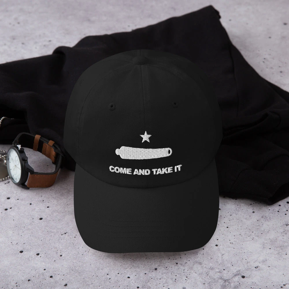 Dad Hat - Come And Take It (White Embroidered) - Image 10