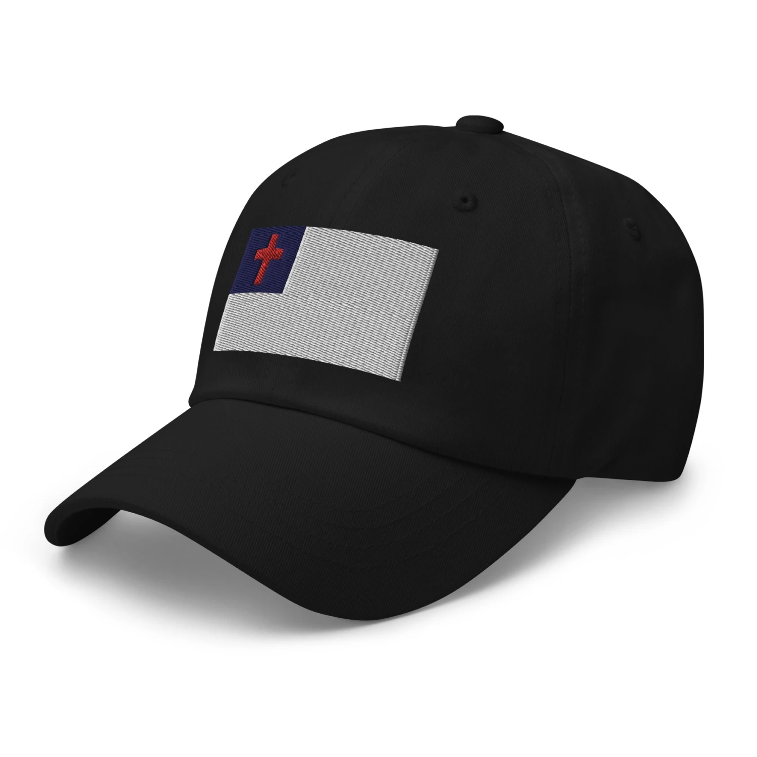 Dad Hat - Christian Flag (Embroidered Flag) - Image 13