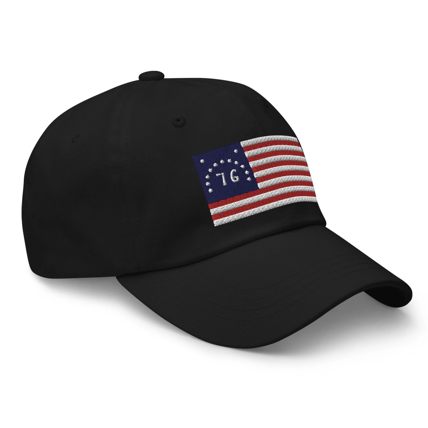 Dad Hat - Bennington Flag "1776" (Embroidered Flag) - Image 14