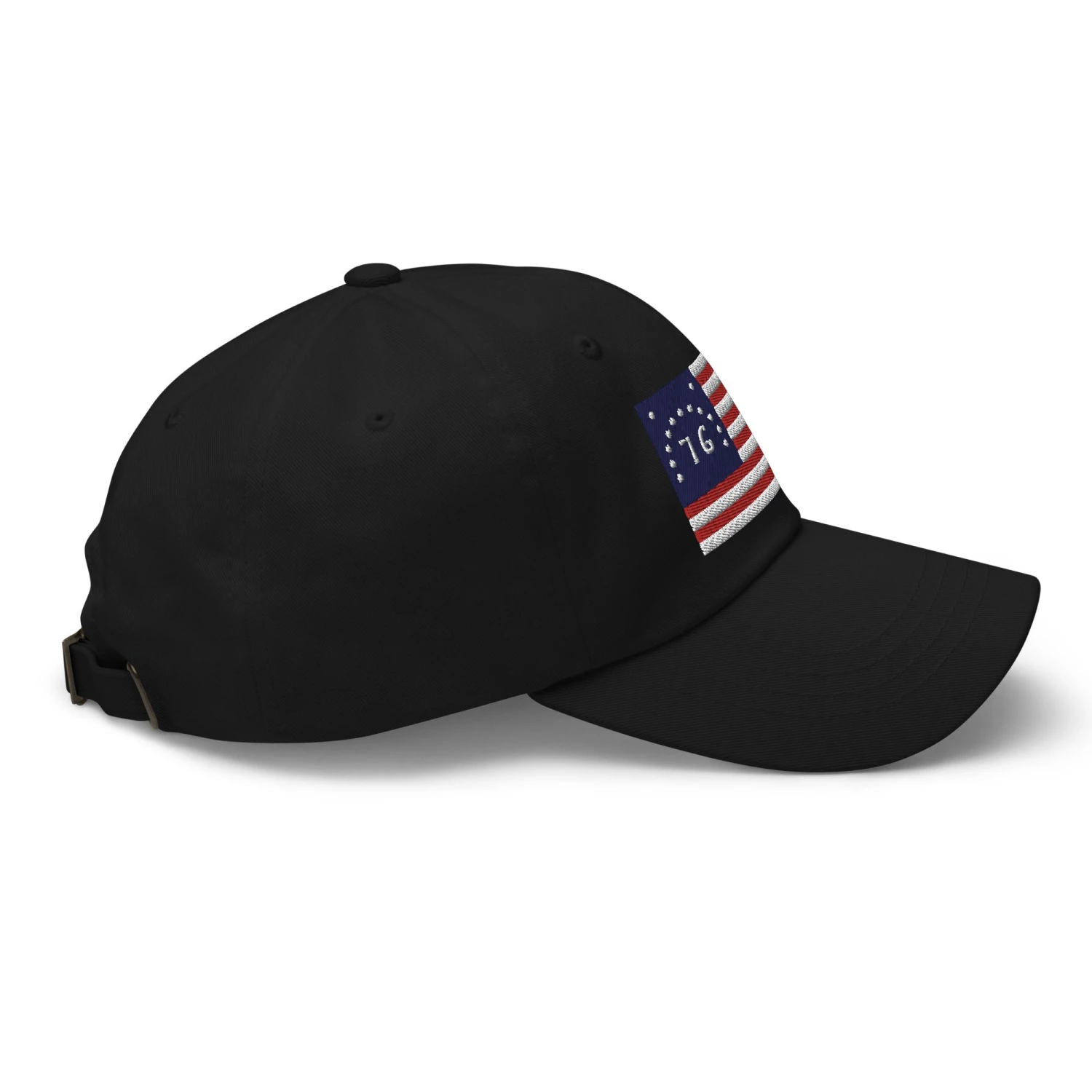 Dad Hat - Bennington Flag "1776" (Embroidered Flag) - Image 17