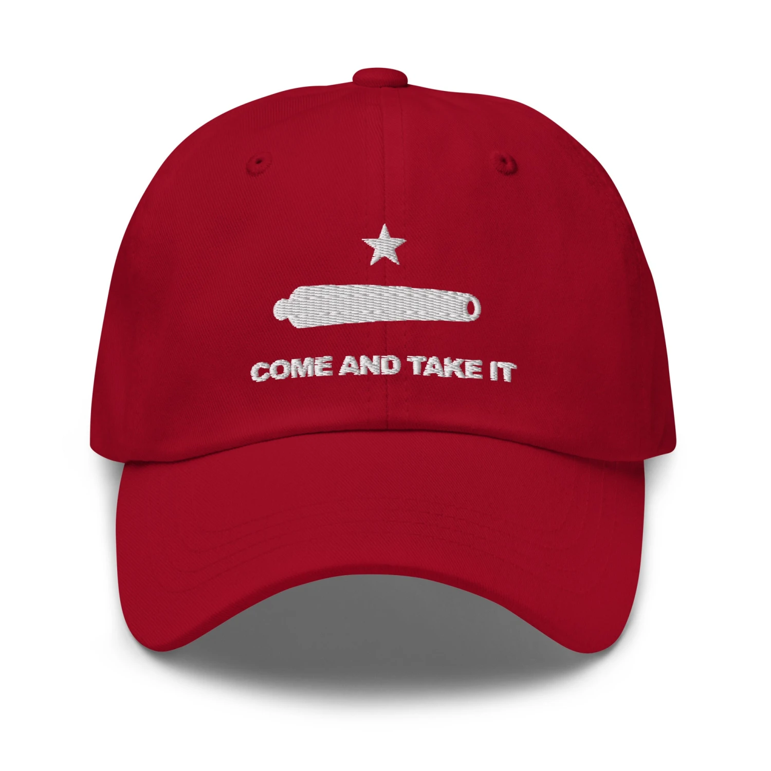 Dad Hat - Come And Take It (White Embroidered) - Image 19