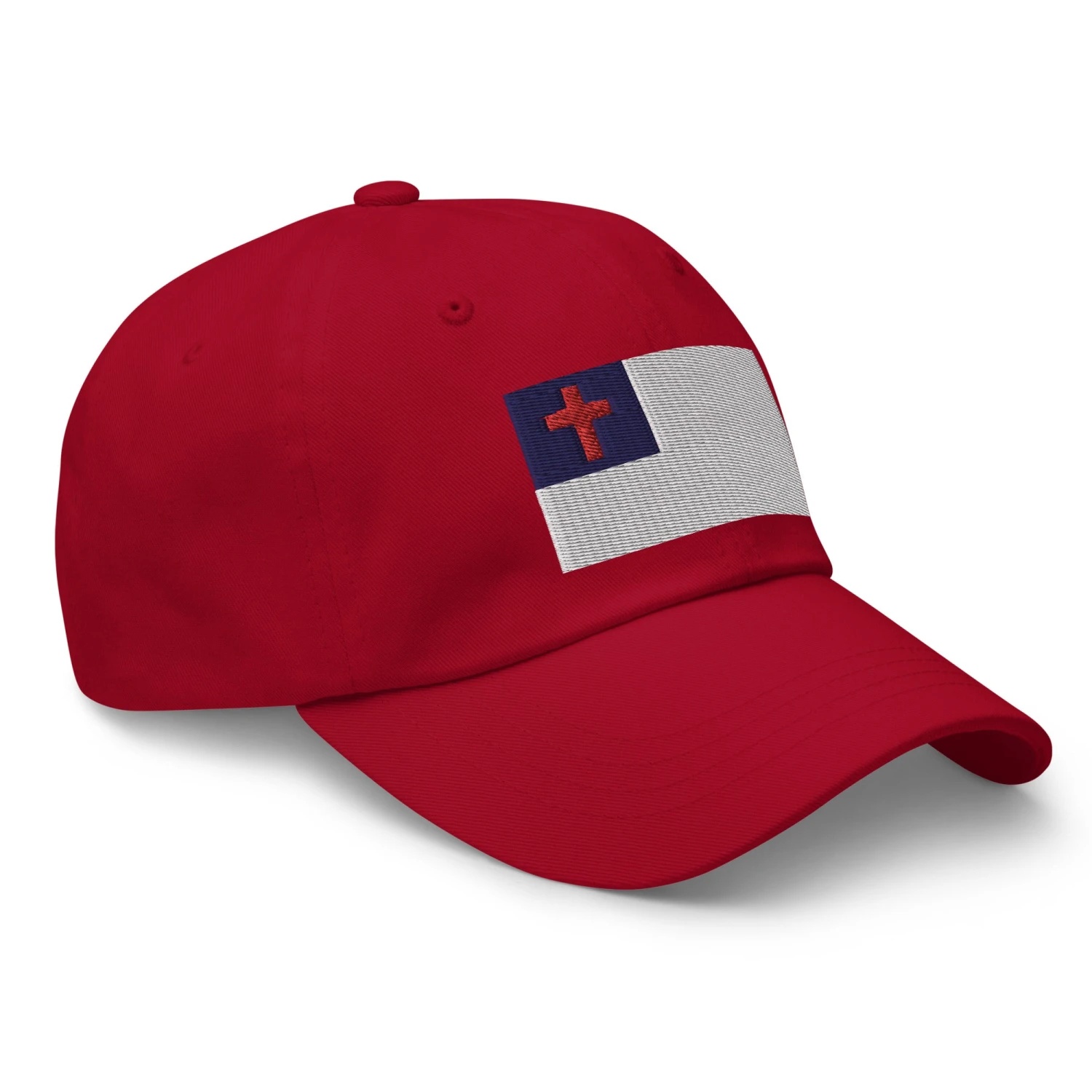 Dad Hat - Christian Flag (Embroidered Flag) - Image 18