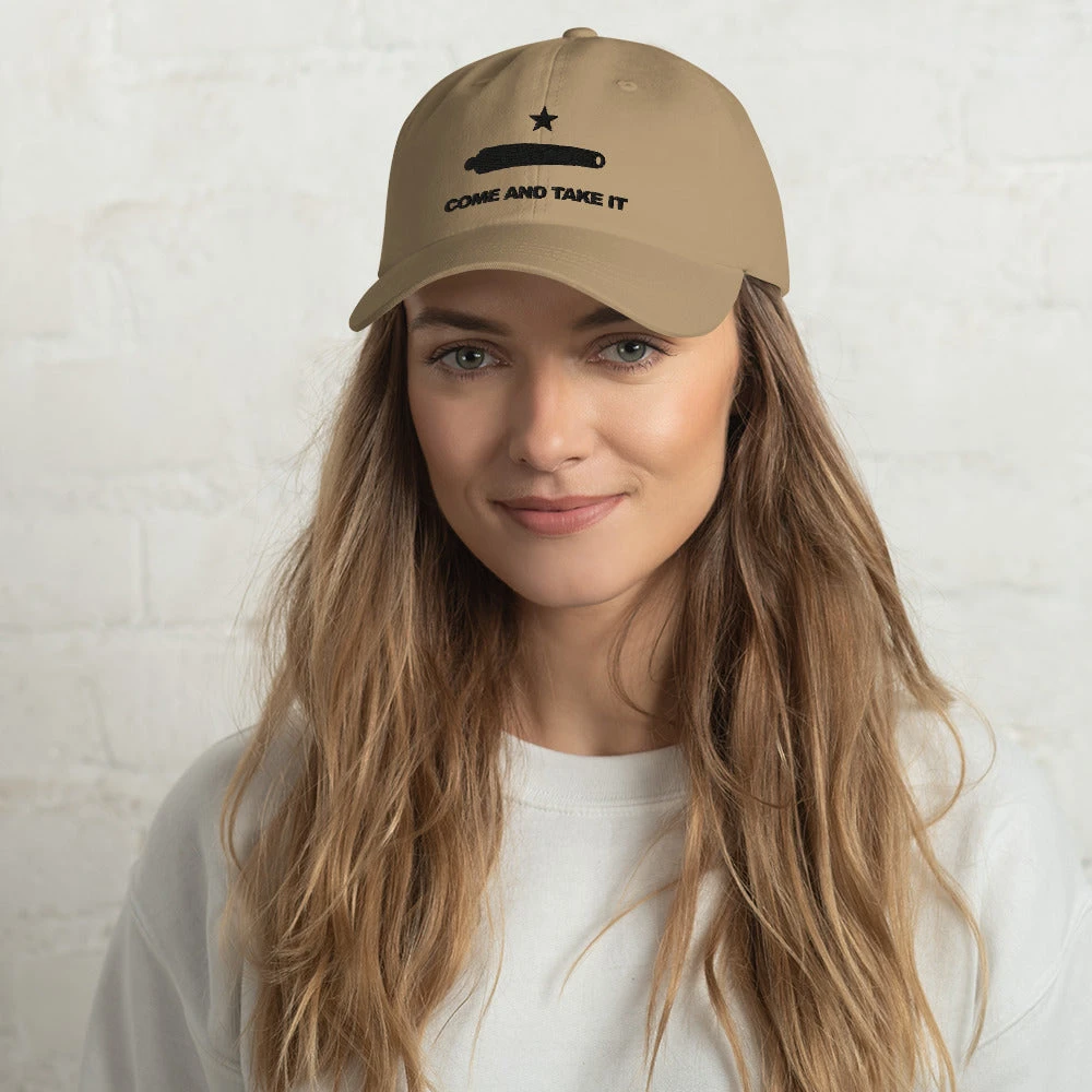 Dad Hat - Come And Take It (Black Embroidered) - Image 2