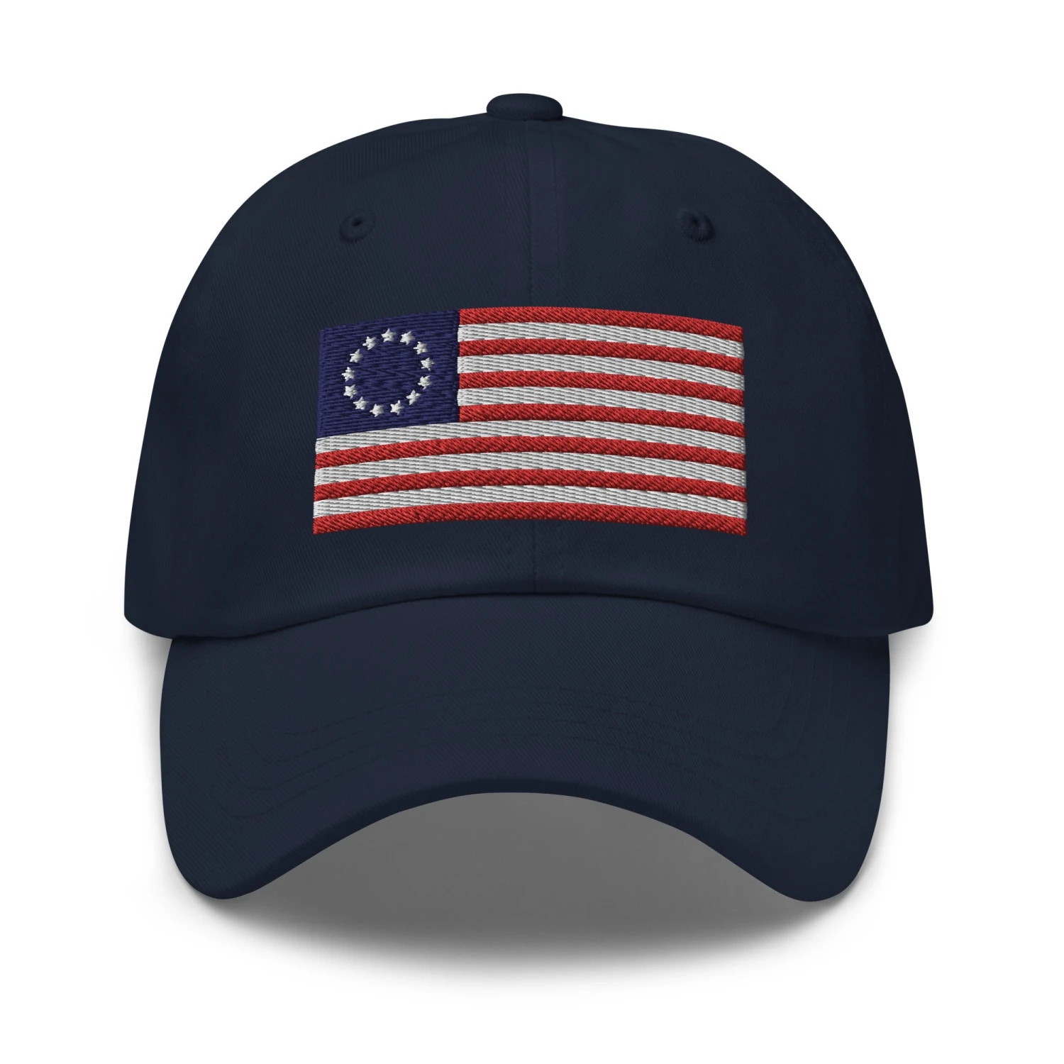 Dad Hat - Betsy Ross Flag (Embroidered Flag) - Image 15