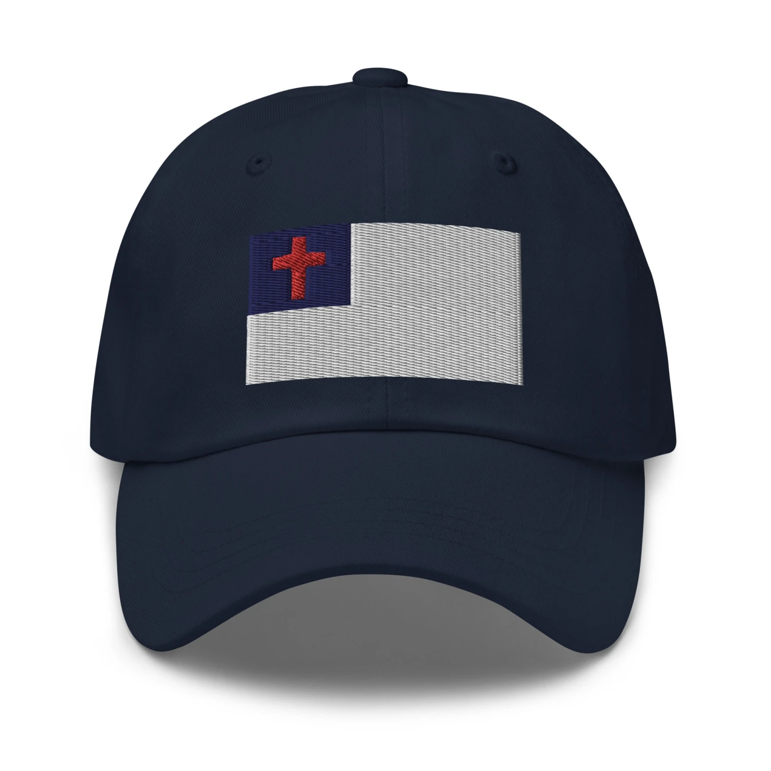 Dad Hat - Christian Flag (Embroidered Flag) - Image 14