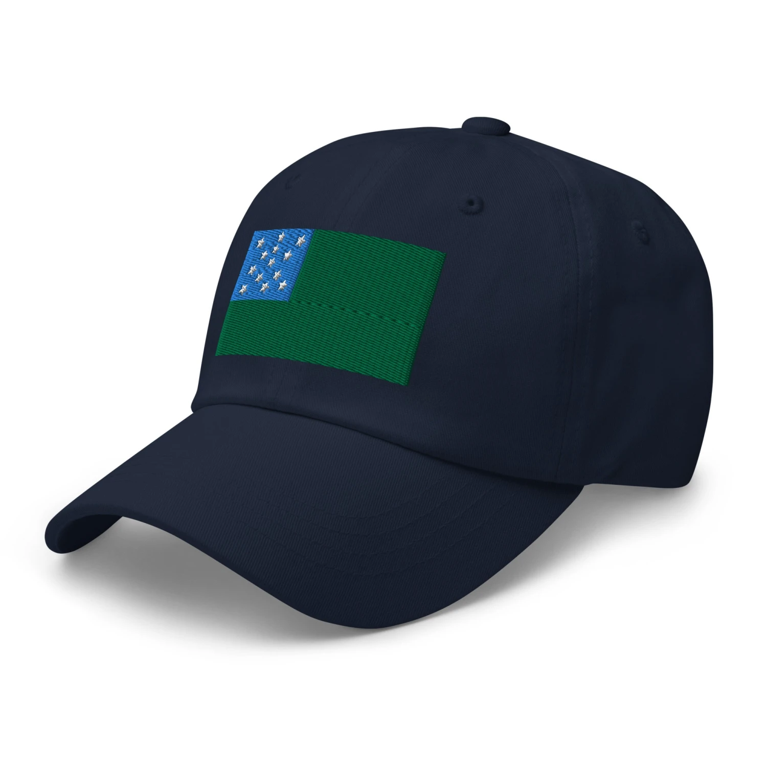 Dad Hat - Green Mountain Boys Flag (Embroidered Flag) - Image 18