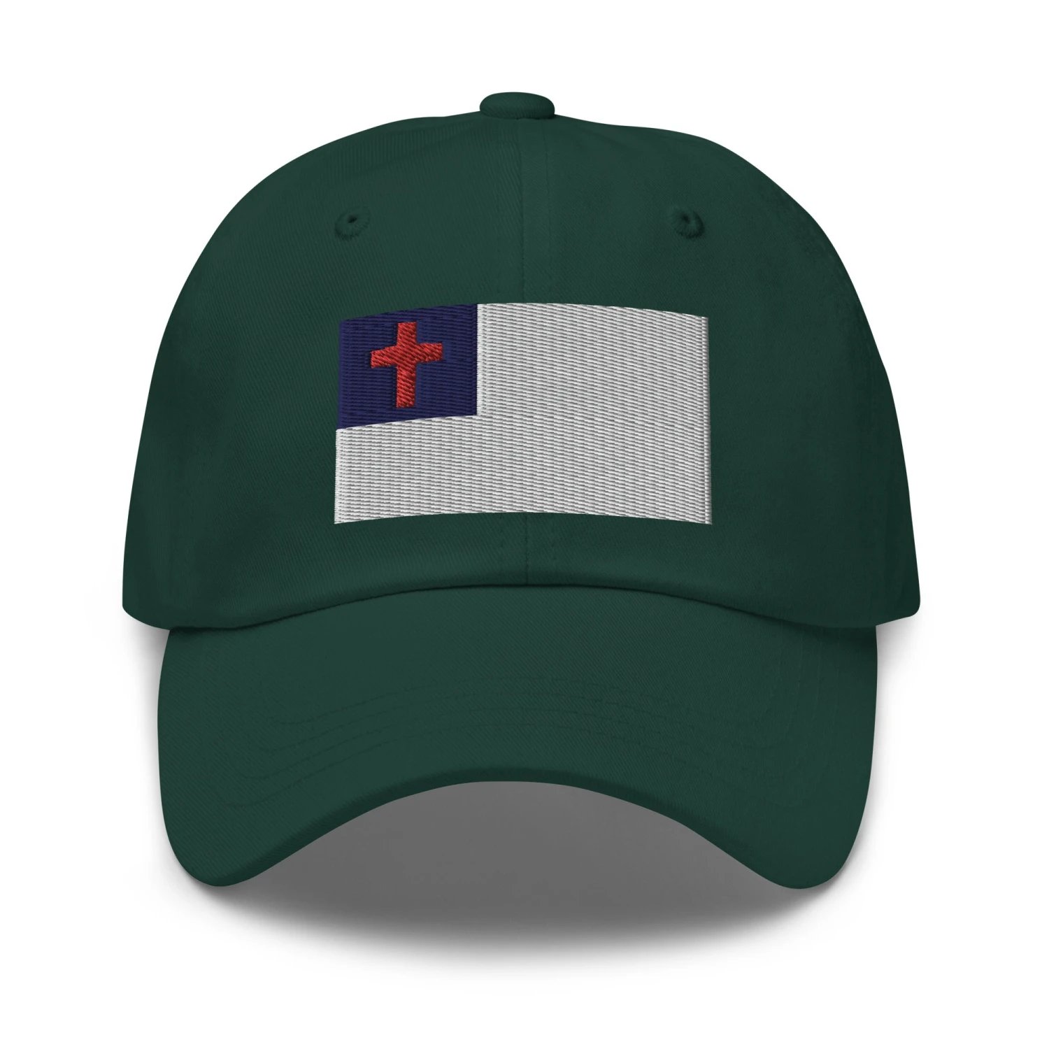 Dad Hat - Christian Flag (Embroidered Flag) - Image 20