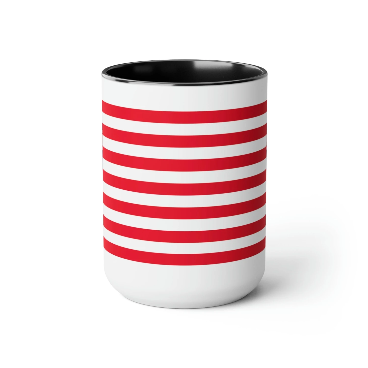 Two-Tone Grand Union Flag Coffee Mugs, 15oz - Image 2