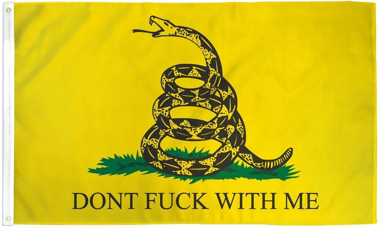 Don't F*ck With Me Gadsden Flag