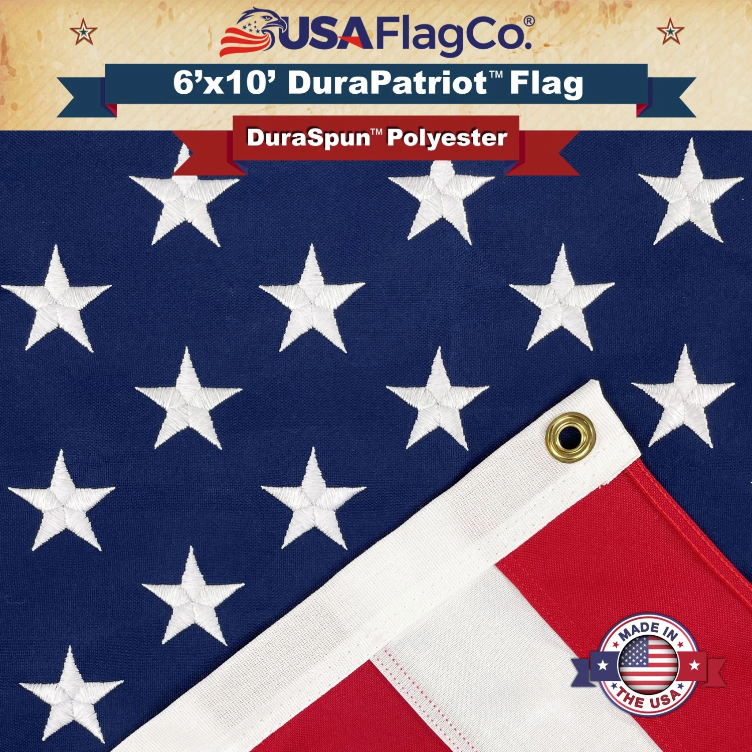 DuraPatriot™ 6x10 American Flag