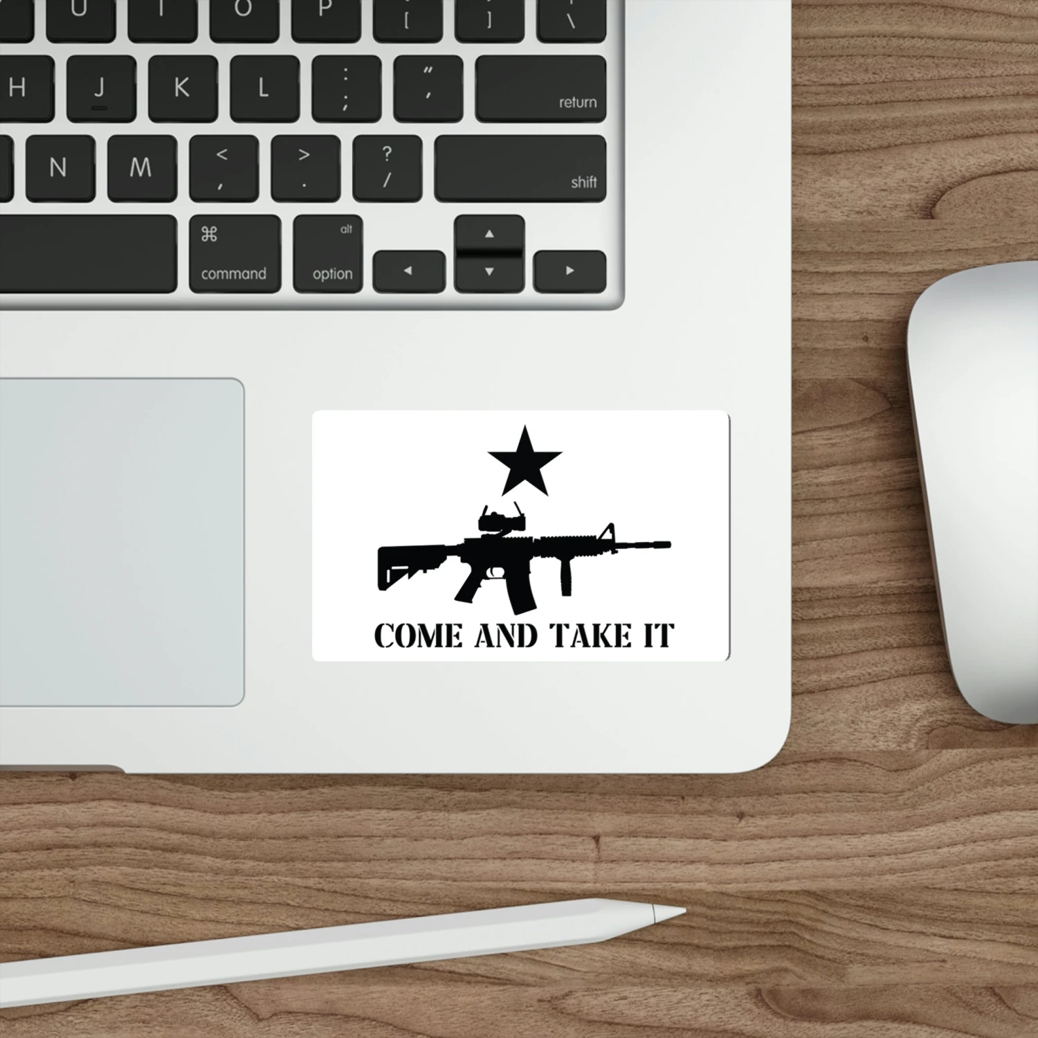 Come And Take It AR-15 Flag Decal (indoor And Outdoor Use) - Image 13