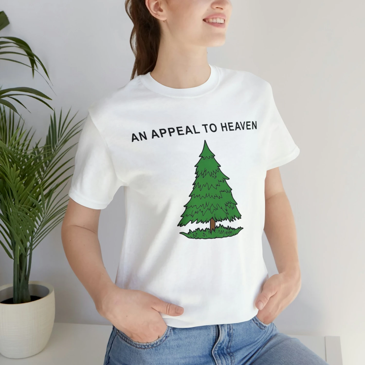 An Appeal To Heaven T Shirt: Bella + Canvas 3001 - Image 6