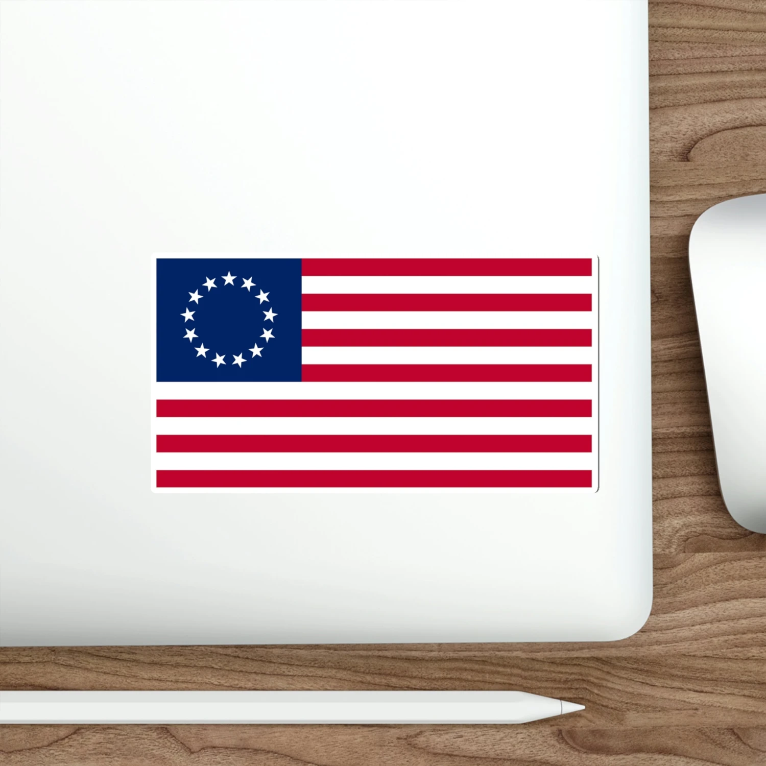 Betsy Ross Flag Sticker (indoor And Outdoor Use) - Image 2