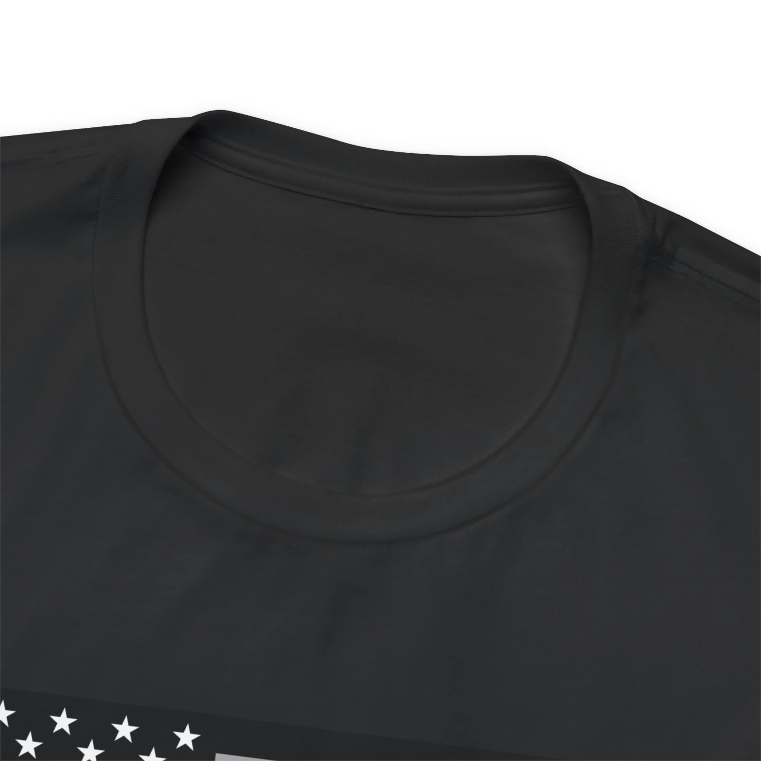 Thin Line USA Flag T Shirt: Bella + Canvas 3001 - Image 8