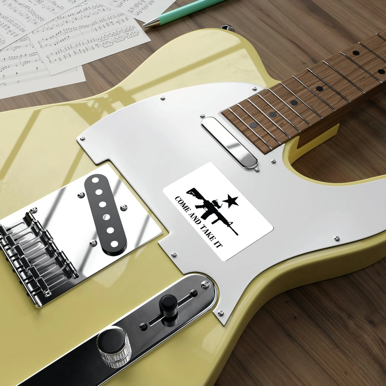 Come And Take It AR-15 Flag Decal (indoor And Outdoor Use) - Image 15