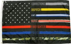 Nylon First Responders Honor Flag - 3 Ft X 5 Ft