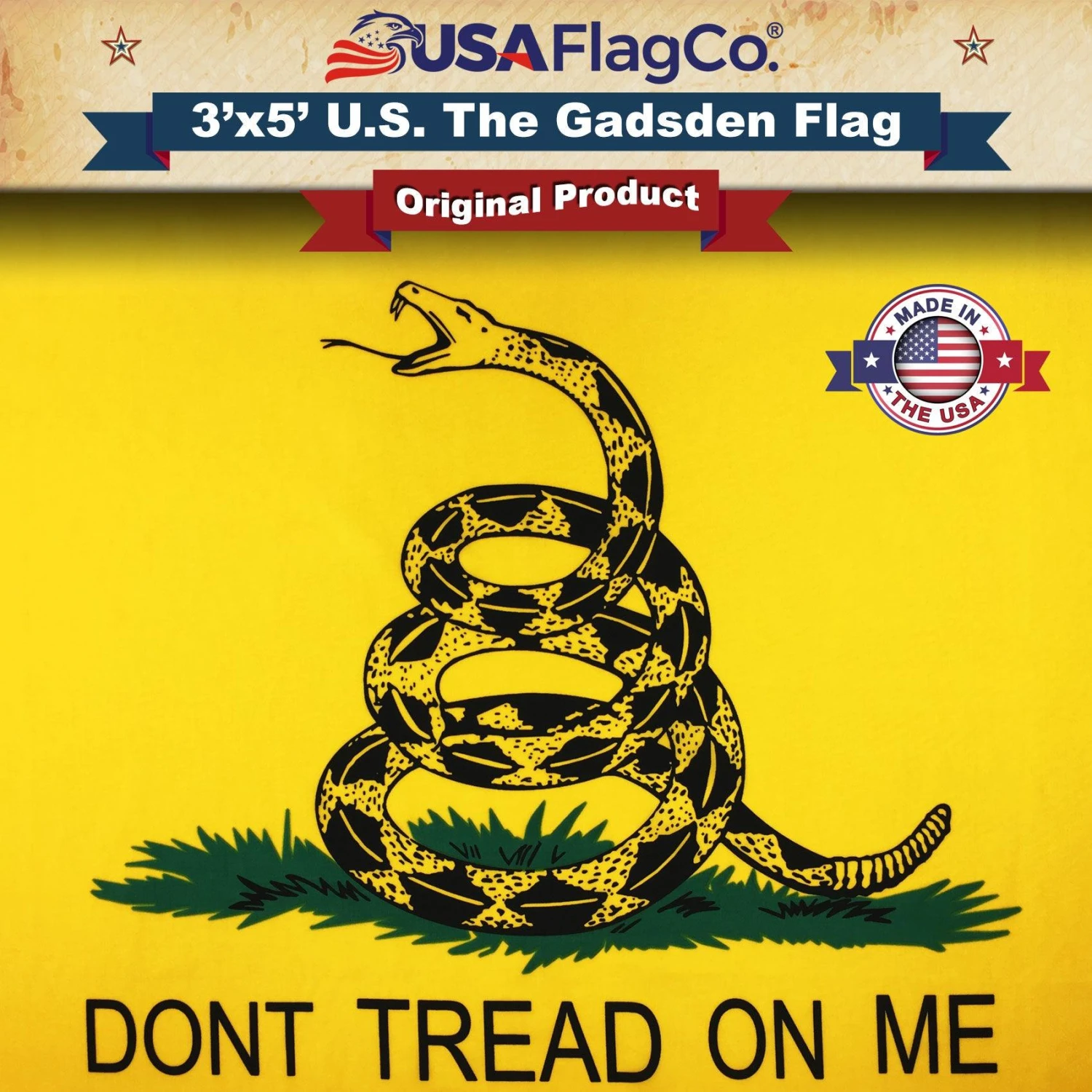 Gadsden Flag (Don't Tread On Me)