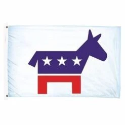 Premium Nylon Democratic Party Flag
