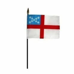 Handheld Episcopal Flags - 8 In X 12 In