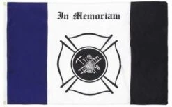 Firefighter Mourning Flag