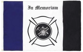 Firefighter Mourning Flag