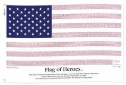 Flag Of Heroes - 9/11 Memorial Flag