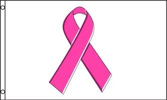 Pink Ribbon Flag