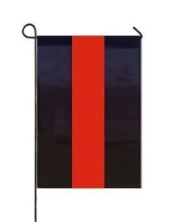 Thin Red Line Garden Flag