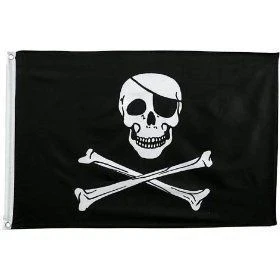 3' X 5' Polyester Jolly Roger Flag