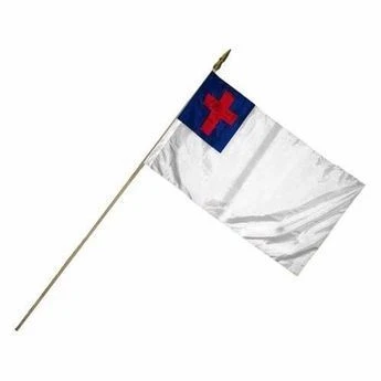 Christian Stick Flags - 24 In X 36 In