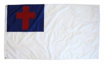 3' X 5' Nylon Christian Flag