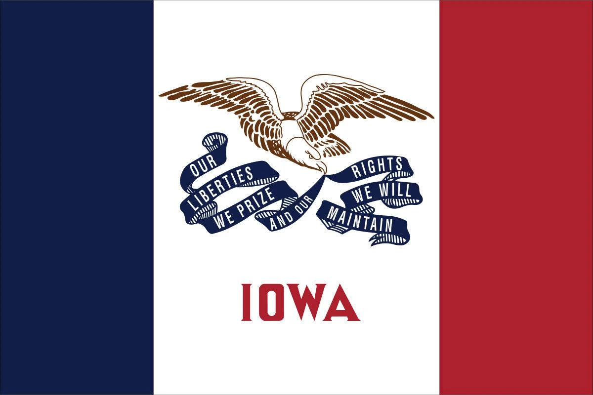 Iowa Flag - Image 2
