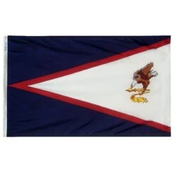Nylon American Samoa Flag - 5 Ft X 8 Ft