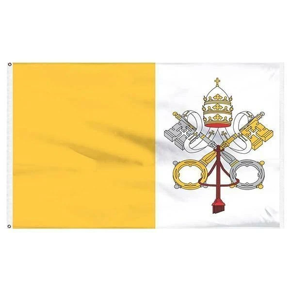Outdoor Nylon Papal Flag