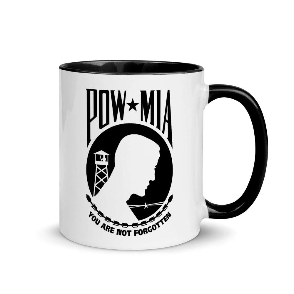 POW MIA Mug - 11 Oz. White Mug - Image 2