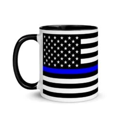 Thin Blue Line Mug - 11 Oz.